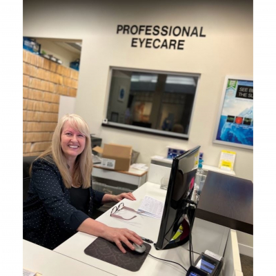 Professional Eyecare front desk staff
